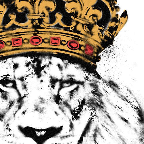 Stencil design with the title 'stencil art tee'