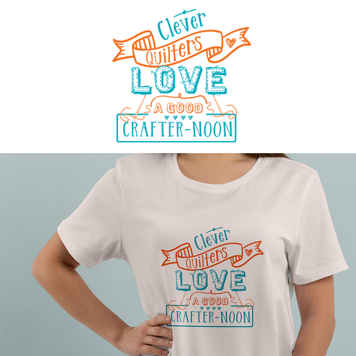 Hobby design with the title 'Fun Hobbist T-shirt Design'