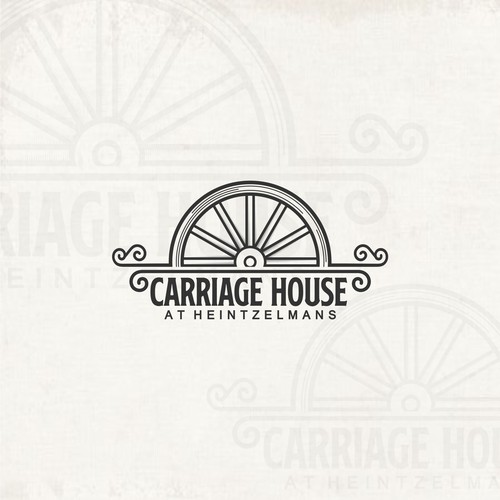 Horse brand with the title 'CARRIAGE HOUSE at Heintzelmans'