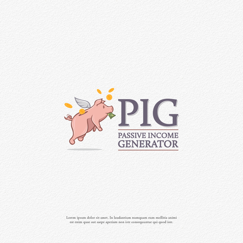 Estate design with the title 'Logo Concept for PIG'