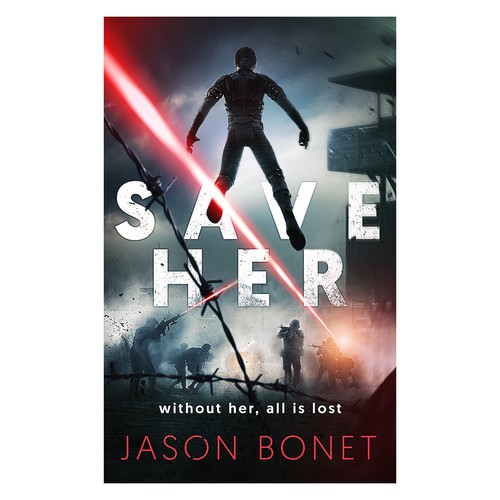 Book cover with the title 'save her'
