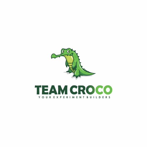Crocodile logo with the title 'Team Croco'