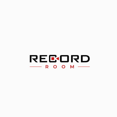 Photography brand with the title 'Record Room'