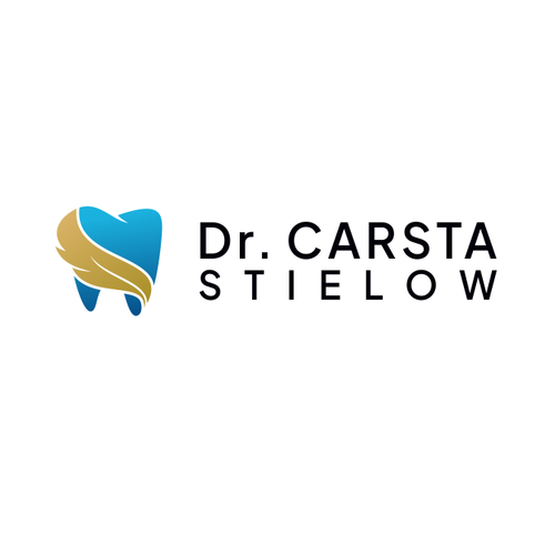 Feather logo with the title 'Dr. Carsta Stielow'