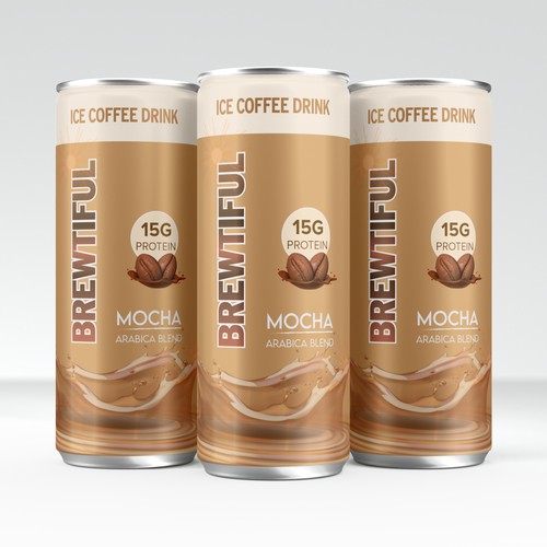 Bar packaging with the title 'canister packaging label'