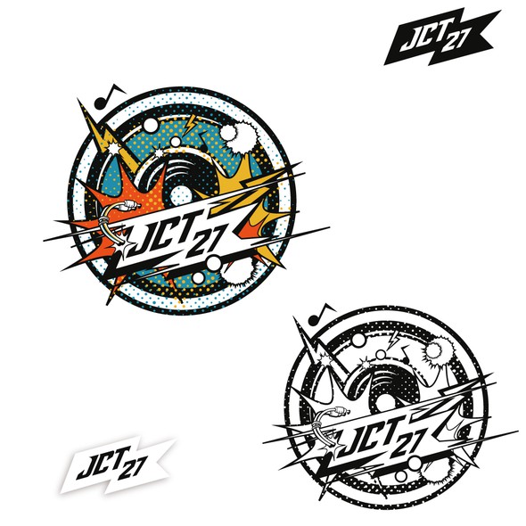 Venue design with the title 'JCT27'