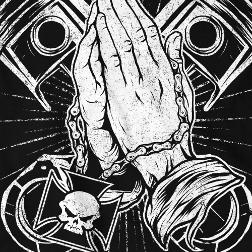 Motorcycle t-shirt with the title 'bose boben club'