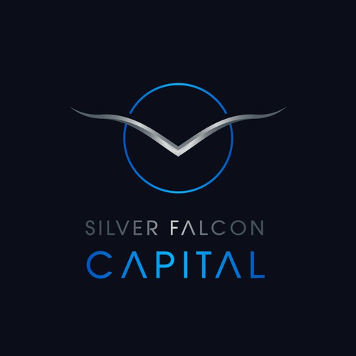 Falcon brand with the title 'Silver Falcon Logo'