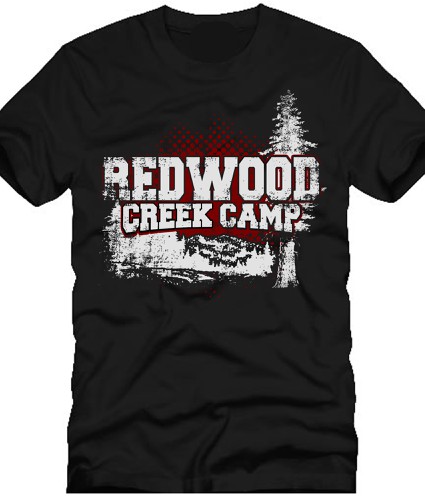 Camp t-shirt with the title 'Summer Camp T-Shirt'