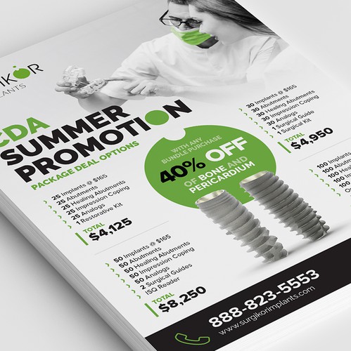 Promotional design with the title 'Discount Flyer Design'