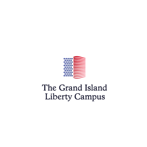 House logo with the title 'The Grand Island Liberty Campus'