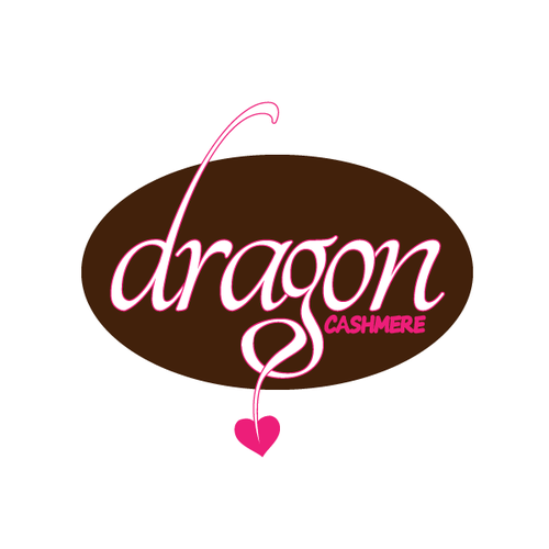 Textile logo with the title 'Help dragon cashmere with a new logo'
