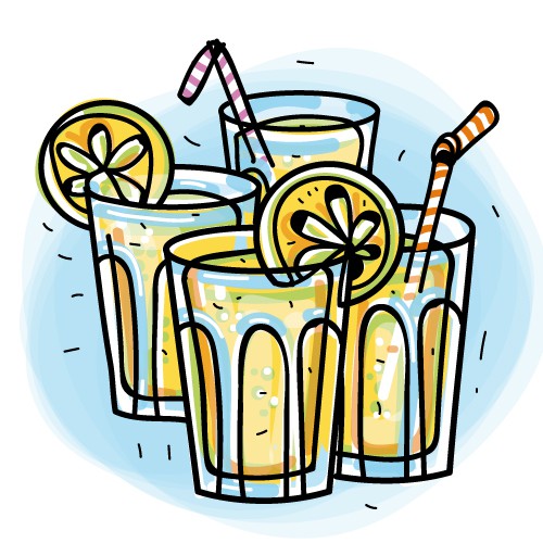 Children artwork with the title 'The Practical Guide to Raising Parents- book project'