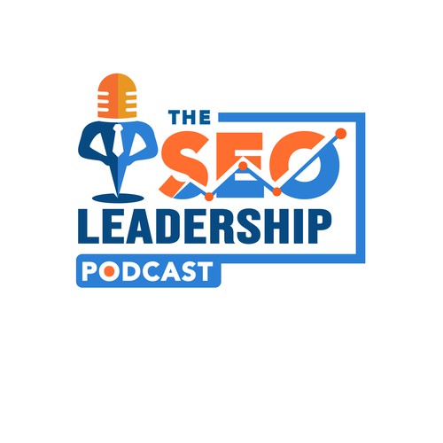 SEO logo with the title 'The SEO Leadership Podcast'