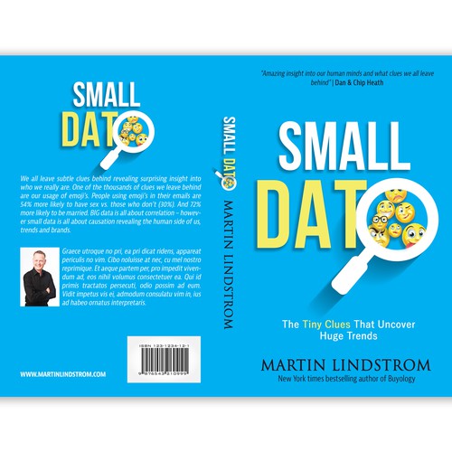 Technology book cover with the title 'SMALL DATA'