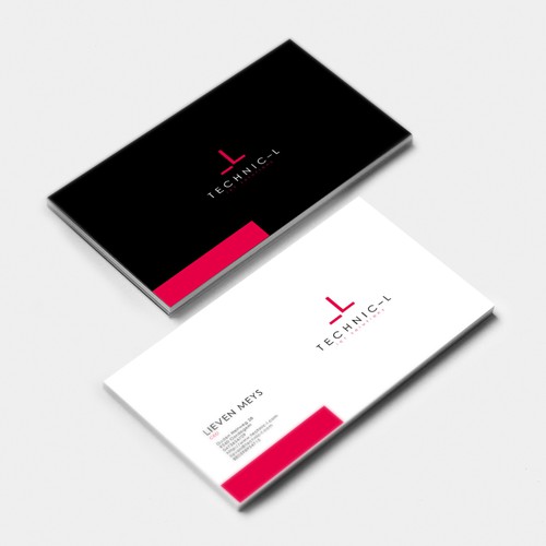 L design with the title 'Technic-L, ict solutions'