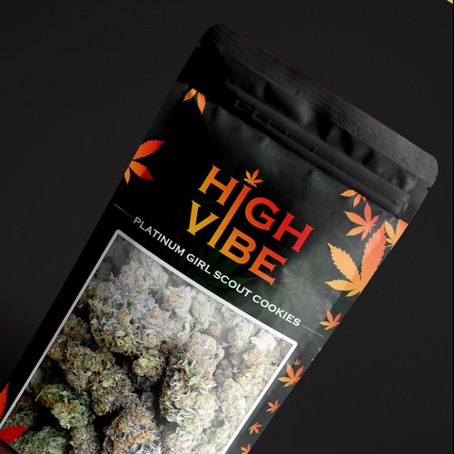 Agriculture packaging with the title 'Striking package design'