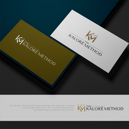 Illustrator design with the title 'Help women become their best selves by designing a logo for the Kaloré Method'