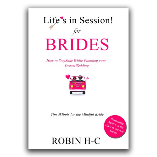 Bridal design with the title 'marriage theme book'