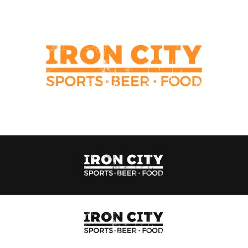 Merchandise logo with the title 'Bold logo design for sports restaurant'