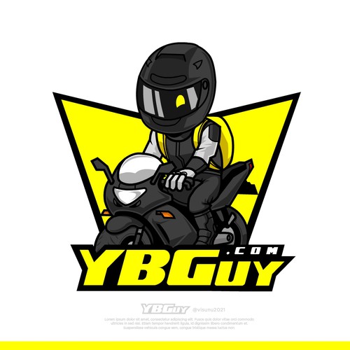 Flash logo with the title 'Modern and Cool design for YBG'