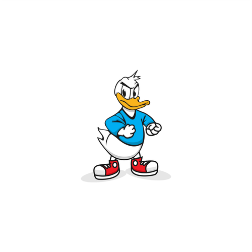Great design with the title 'Duck Yeah! - Duck for F-ck Duck Character - We want to see YOUR interpretation of our duck!!'