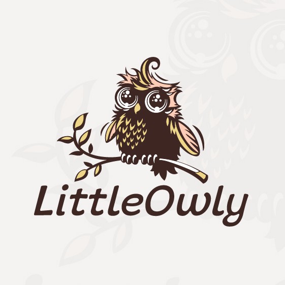 Owl design with the title 'Little Owly'