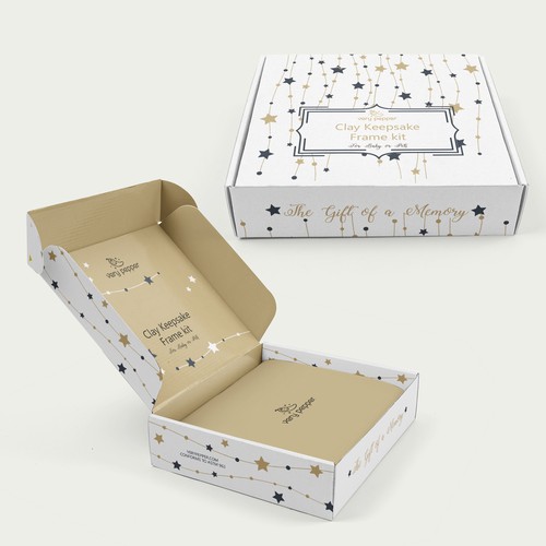 Baby packaging with the title 'Packaging for baby product'