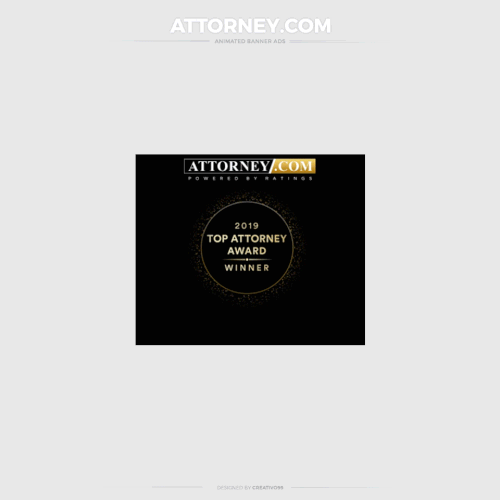 Google Ads design with the title 'HTML5 Banner ad for Law Firm'