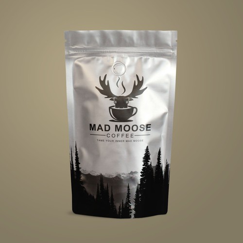 Moose logo with the title 'Coffee Packaging'