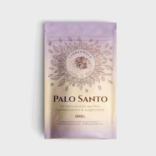 Natural design with the title 'Colorful package design for Farbenwald'