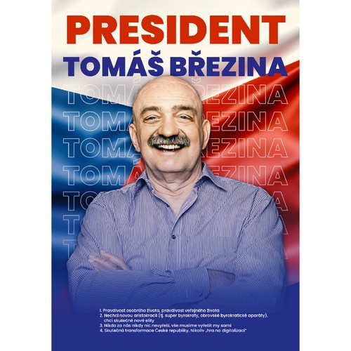 Political campaign design with the title 'Campaing flyer'