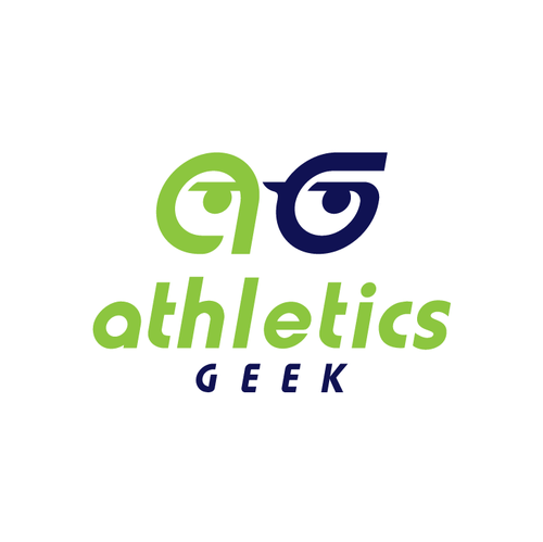 Geek logo with the title 'Playful Energetic Logo for Athletic Equipment Brand'