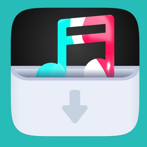 Download design with the title ' App Icon Design for Social Media Tool App'