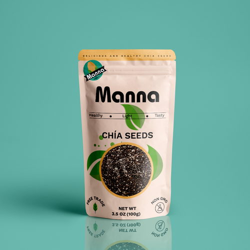 Flat packaging with the title 'Minimalistic Pouch Design'