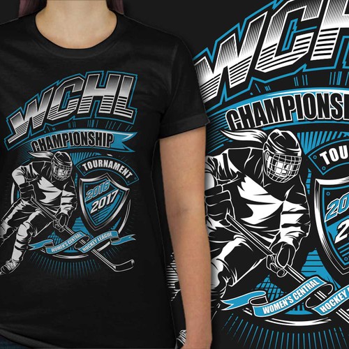 Hockey T-shirt design