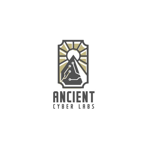 Sunlight logo with the title 'Pyramid logo'