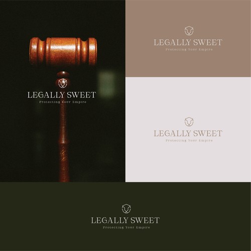 Empire design with the title 'Legally Sweet Logo'