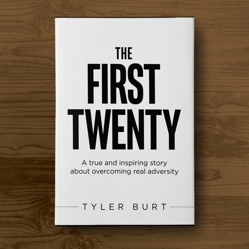 Black and white book cover with the title 'The First Twenty'