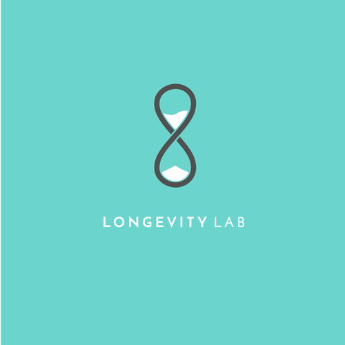 Tiffany blue logo with the title 'Infinity Hour Glass'