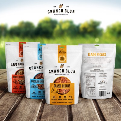 Packaging Design for Gourmet Pecan Company