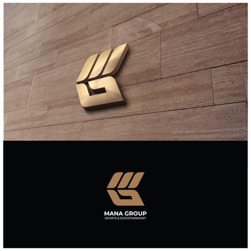 Entertainment brand with the title 'Logo Concept for Mana Group'