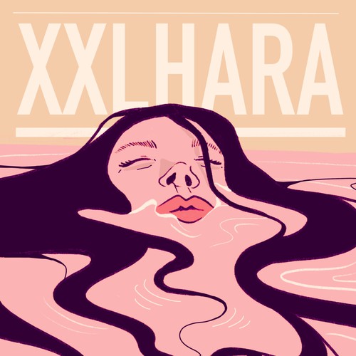 Pink artwork with the title 'Album cover'