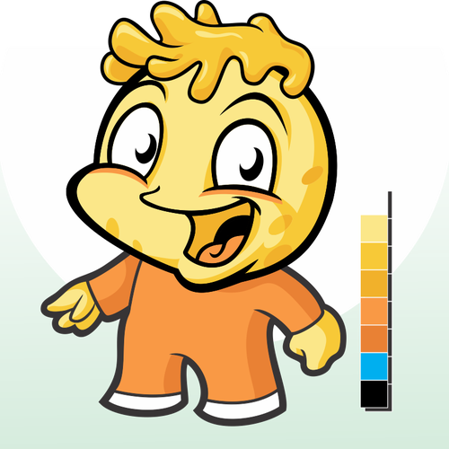 Pencil artwork with the title 'Cheese boy!'