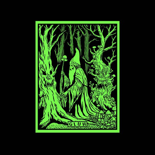 Branding illustration with the title 'Tarot Card'