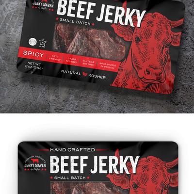 Beef Jerky packaging design