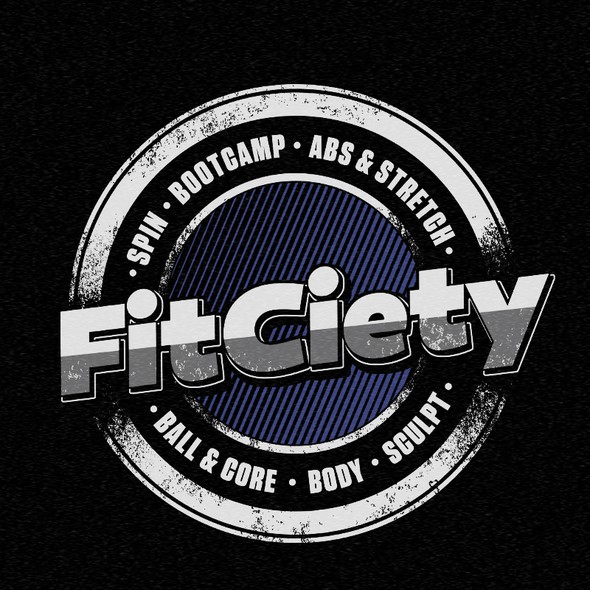 Circle t-shirt with the title 'FitCiety'