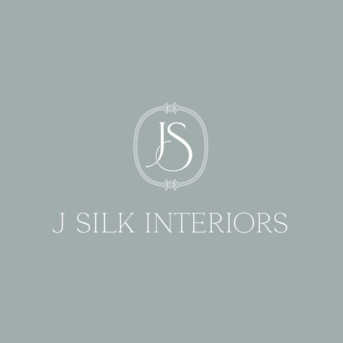 Home furnishing logo with the title 'Interior design logo'