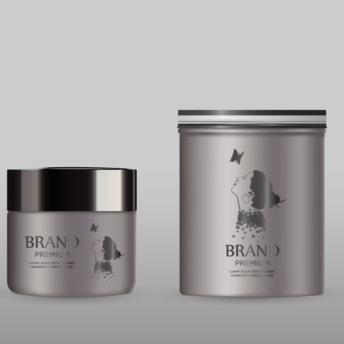 Vector packaging with the title 'packaging design'