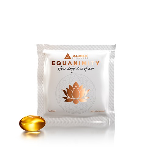 3D rendering design with the title '3D Rendering Of A Supplement Product'